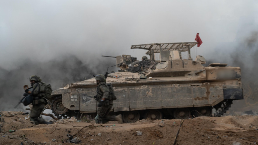 פעילות כוחות צק"ח גבעתי בעיר עזה