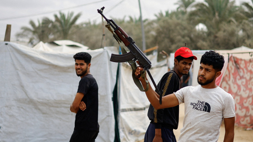 בעזה מציינים את הסכם הפסקת האש