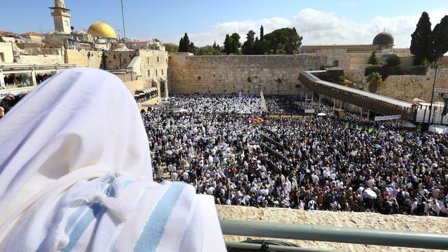 ברכת כהנים בכותל המערבי