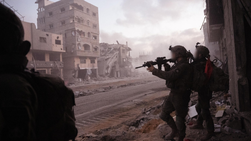 כוחות צה"ל ברצועת עזה 