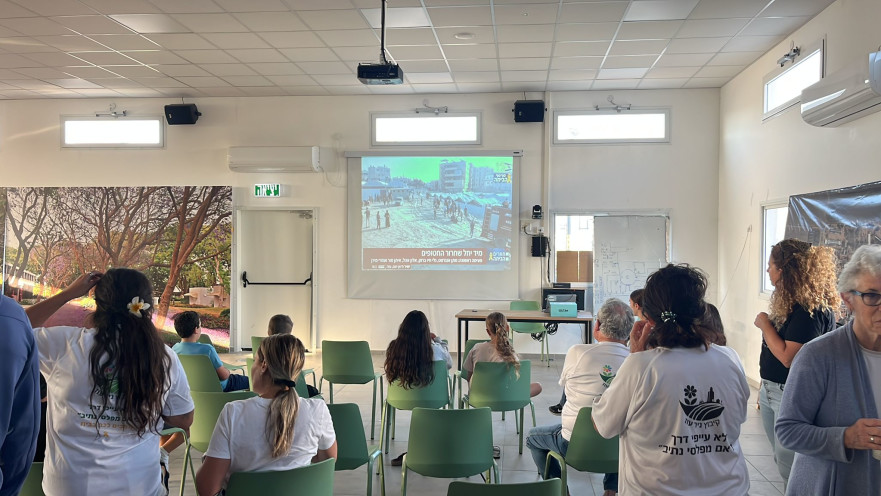 קהילת ניר עוז צופים בשחרור החטופים