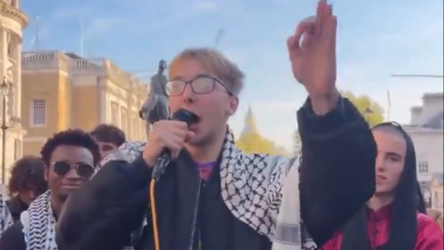 סמואל וויליאמס, סטודנט פרו-פלסטיני מאוניברסיטת אוקספורד 