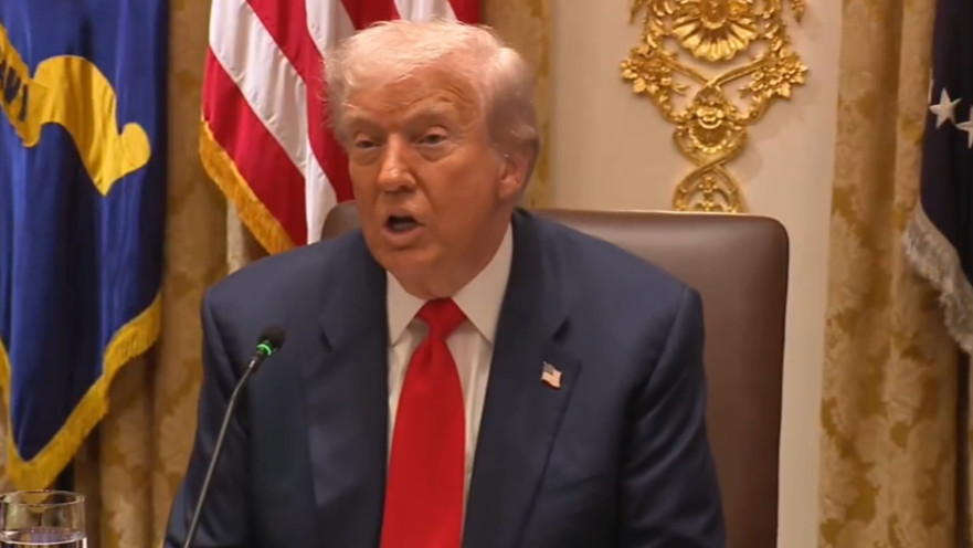 דונלד טראמפ בבית הלבן