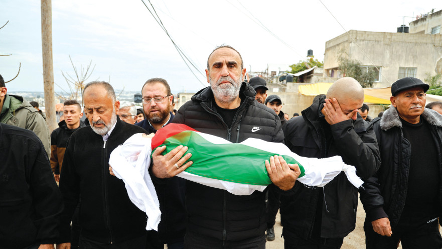 הלווייתה של ליילה בת השנתיים בג'נין