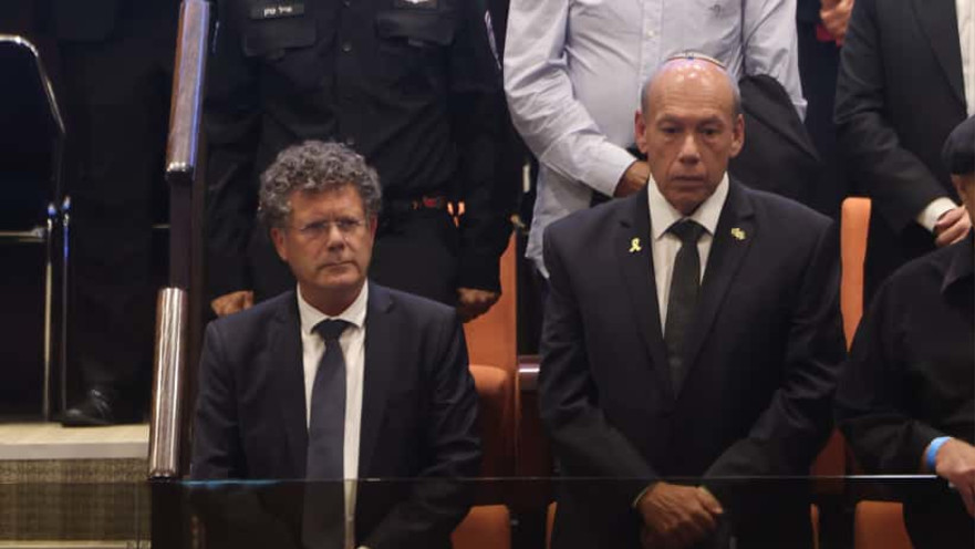 נשיא בית המשפט העליון יצחק עמית בפתיחת מושב הכנסת 25