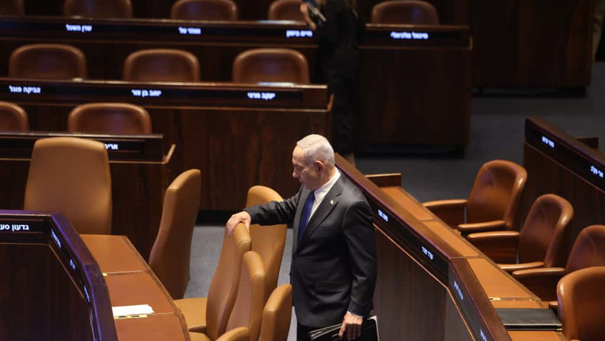 בנימין נתניהו בפתיחת מושב הכנסת ה-25