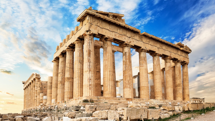 מקדש הפרתנון, האקרופוליס באתונה, יוון
