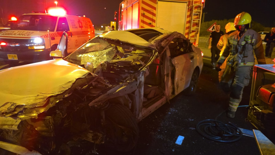 תאונת דרכים בכביש 6