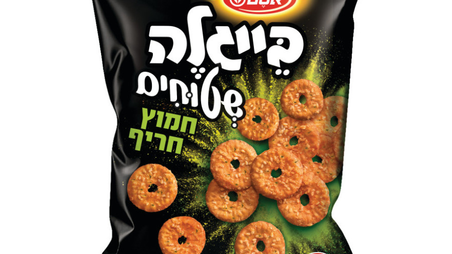 אסם בייגלה שטוחים חמוץ חריף
