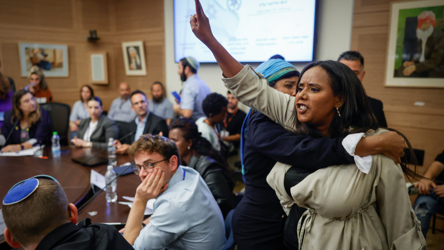 פנינה תמנו שטה בוועדה לביטחון לאומי