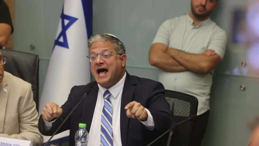 איתמר בן גביר בדיון בוועדה לביטחון לאומי של הכנסת