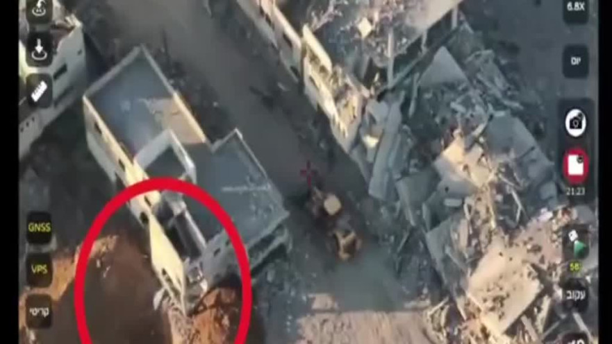 תיעוד העברת שרידיו של אופיר צרפתי ז"ל ברצועת עזה