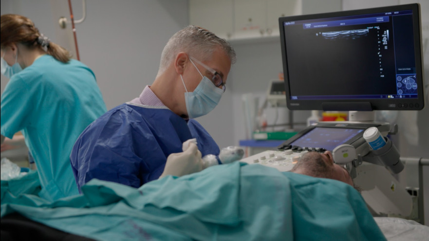 ההליך עצמו נמשך כרבע שעה בלבד