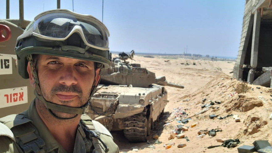 רב סרן במילואים גלעד אך, יו”ר “מילואימניקים דור הניצחון”