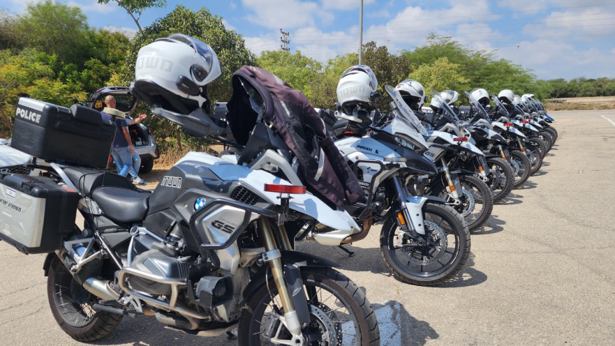 יחידת האופנועים של משטרת התנועה