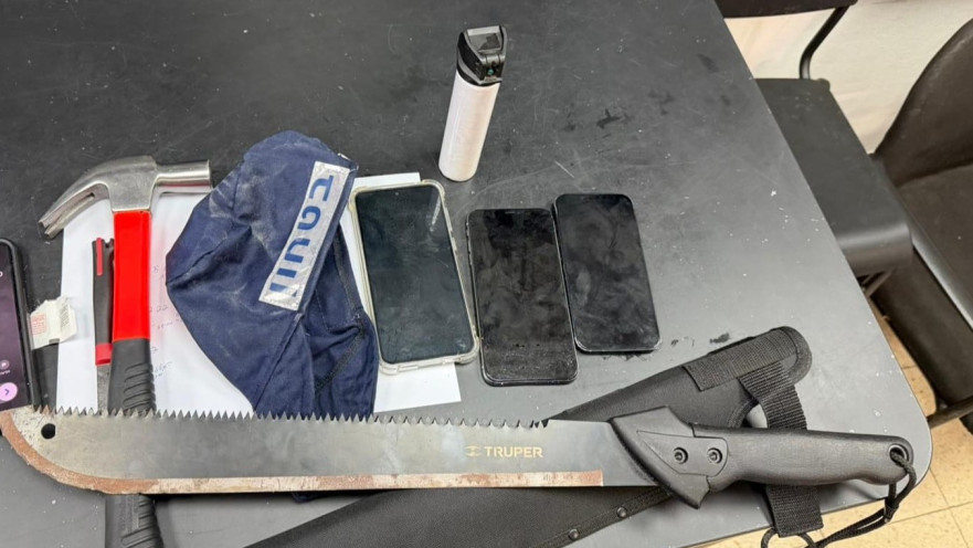 האמל"ח שנתפסו בדירה ביפו