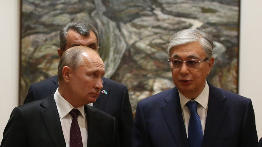 ולדימיר פוטין, קאסים-ג'ומארט טוקאייב