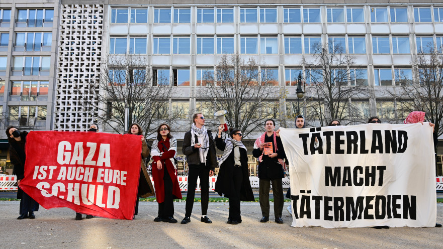 מפגינים פרו-פלסטינים בגרמניה