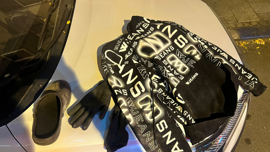 הציוד של החשוד בפריצה לדירה בבני-ברק