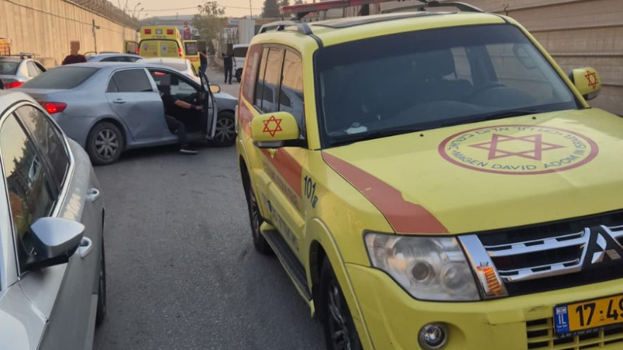 תיעוד מזירת התאונה 