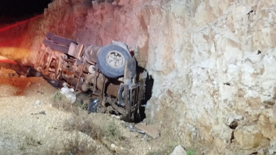 תיעוד מזירת התאונה 