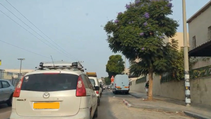 פקקים בקריית מלאכי