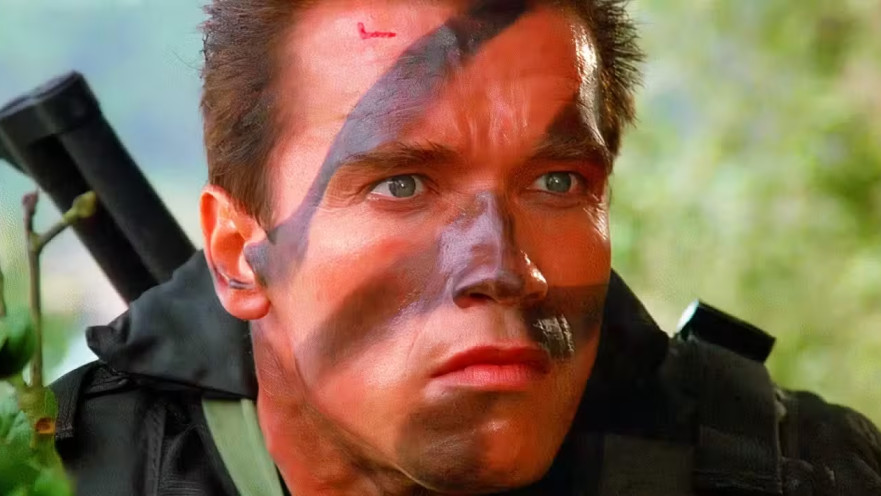 ארנולד שוורצנגר בסרט "קומנדו"