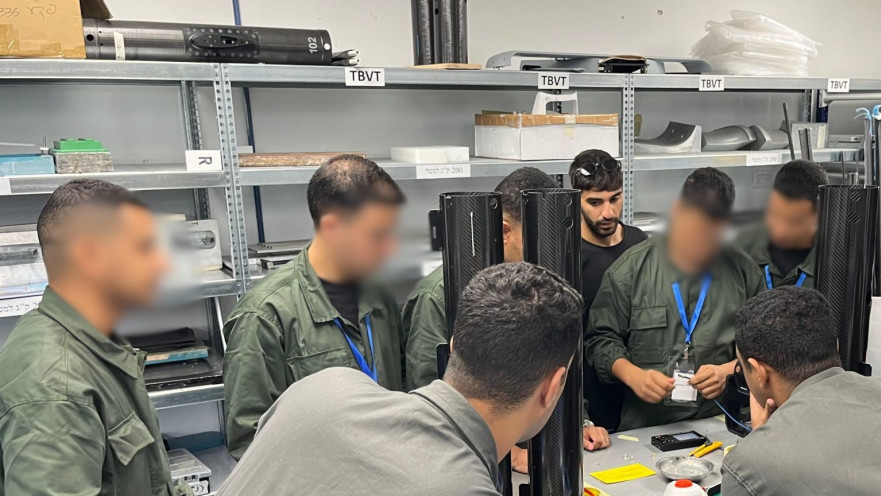 הדרכת קציני צבא מרוקו לייצור כטב"מים