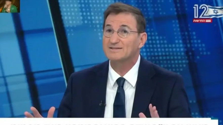 בועז ביסמוט בפגוש העיתונות 