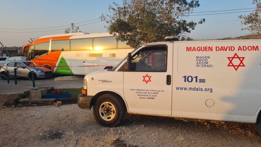 זירת התאונה בגבעת הראל בה נהרגה ילדה בת שמונה 18.11.2025