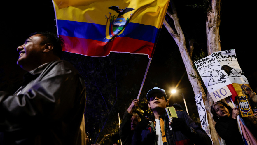 מחאות בעקבות משאל העם באקוודור