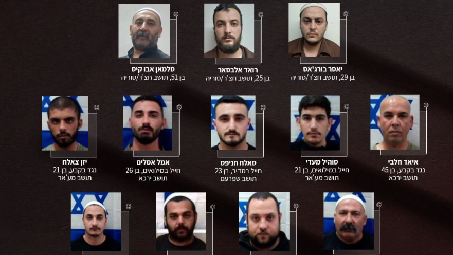 עצורי תשתית הברחת הנשק מסוריה