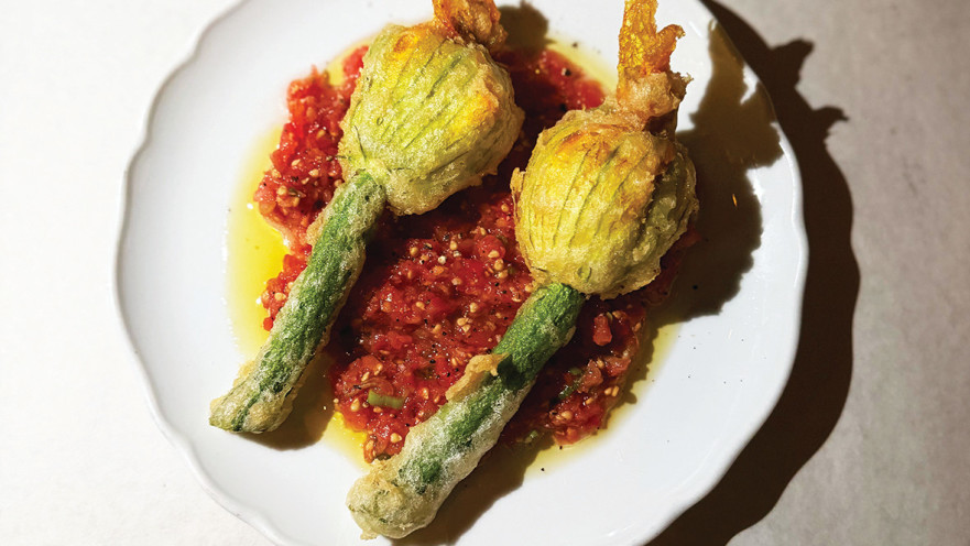 פרדיסו, פרחי קישוא