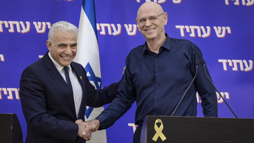 נעם תיבון מצטרף ליד עתיד, יאיר לפיד 