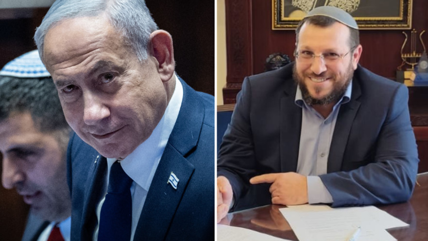 עמיחי אליהו ובנימין נתניהו