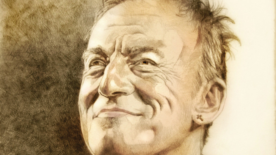 ברוס ספרינגסטין (איור: נעמי ליס־מיברג)