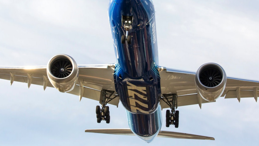 המטוס החדש 777x של בואינג 