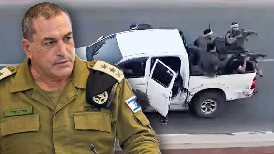 אייל זמיר, טנדר עם מחבלי חמאס בשדרות