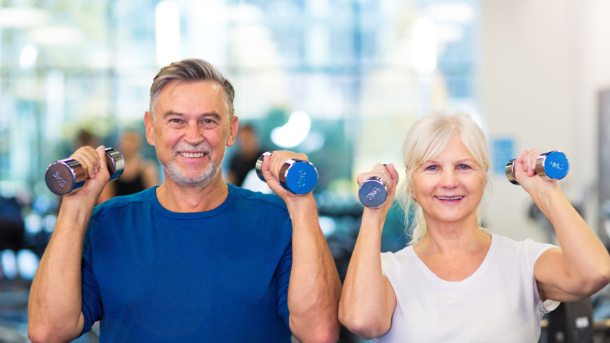 מכון כושר. לא רק אירובי מגן על המוח