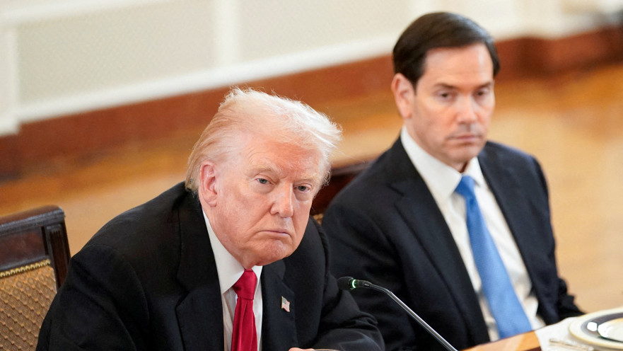 דונלד טראמפ ומרקו רוביו