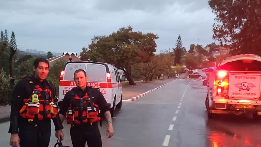 הצפות בישוב אלקנה