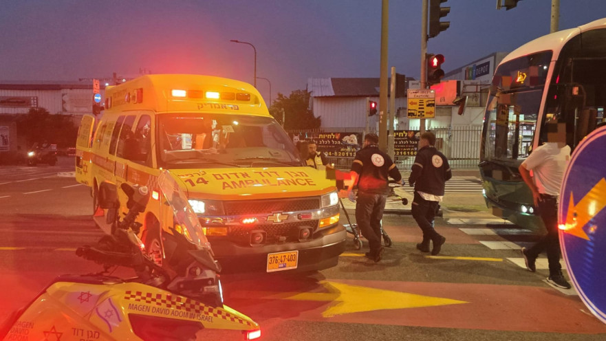 תיעוד מזירת התאונה 