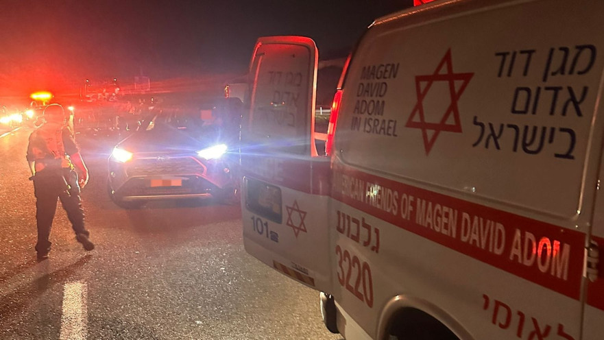 תיעוד מזירת התאונה 