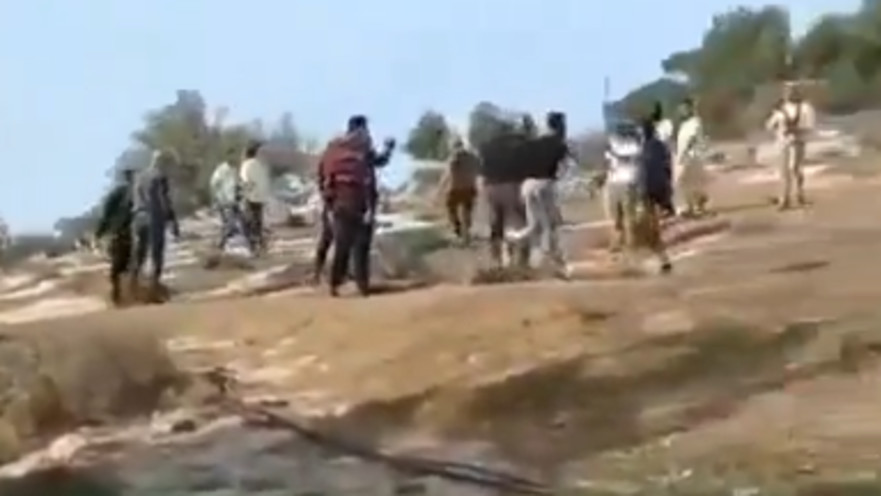 עימותים בין מתנחלים לפלסטינים באזור בית לחם