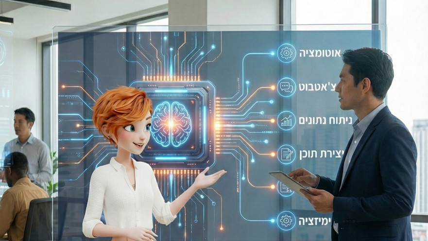 העתיד כבר כאן – בינה מלאכותית שמדברת שיווק, פיתוח, ניהול ותוצאות