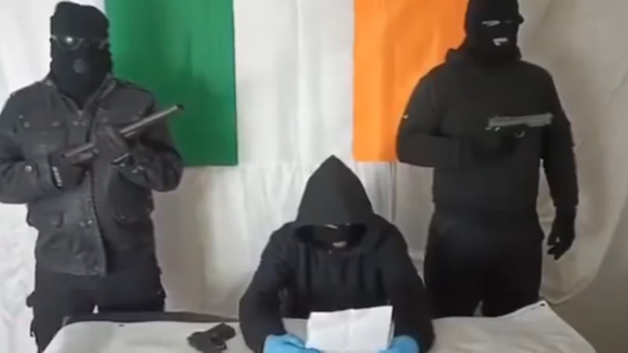 "תנועת הרפובליקה האירית" בסרטון המאיים נגד נבחרי הציבור