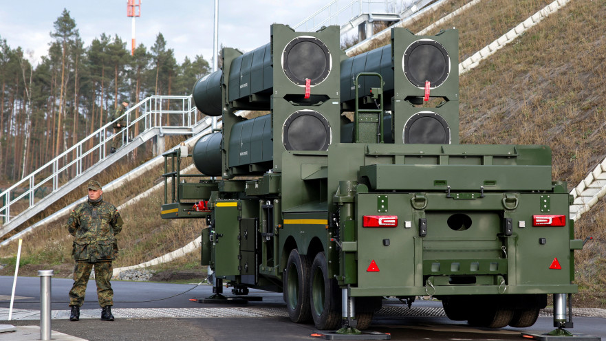 הצגת מערכת החץ 3 בגרמניה