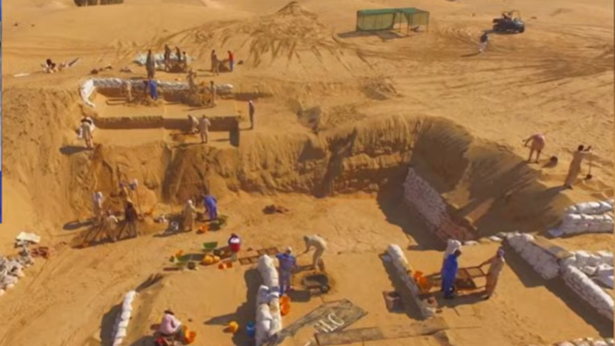 האתר הארכיאולוגי בו נמצאו הממצאים המקשרים בין דובאי למצרים