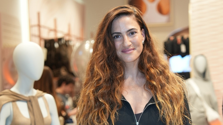 רונה לי שמעון בפתיחת חנות Panta Rei בפתח תקווה