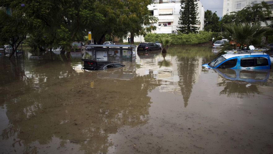 הצפות באשקלון